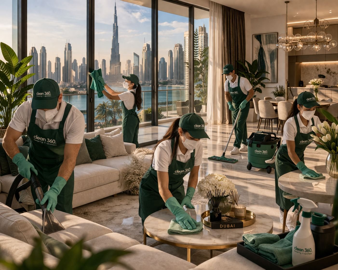Clean360 property care across the UAE