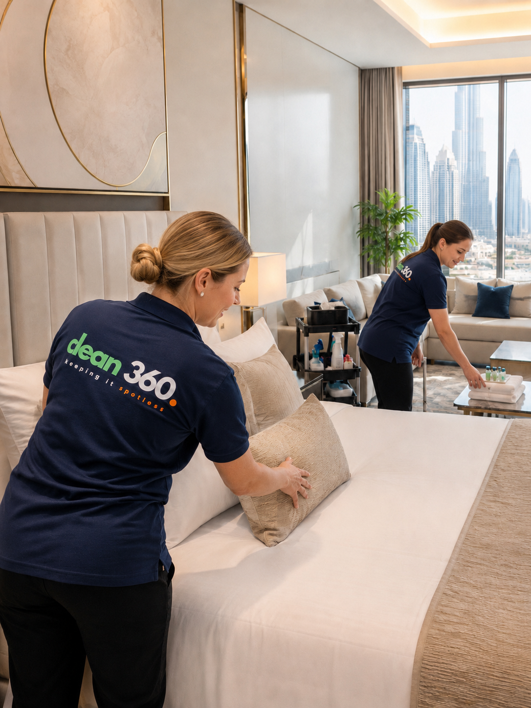 Airbnb turnover cleaning between guest stays