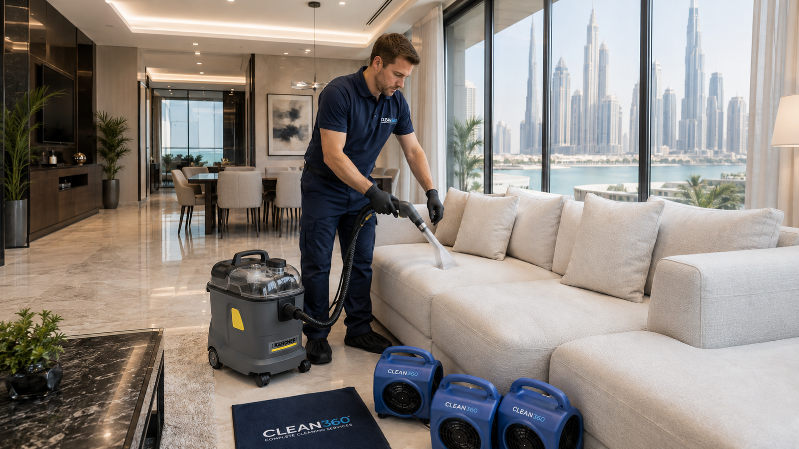 sofa cleaning and upholstery cleaning in Dubai,